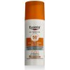 Eucerin Sun Oil Control Tinted Dry Touch Sun Gel-Cream SPF50+ opaľovací prípravok na tvár Mastná pleť 50 ml medium unisex
