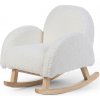 Childhome Kreslo hojdacie Teddy Off White