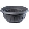 Kvetináč plast sivý Kadax 23 cm x 23 x 11 cm