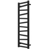 Kúpeľňový radiátor vodný 615 W 500 x 1190 mm čierny