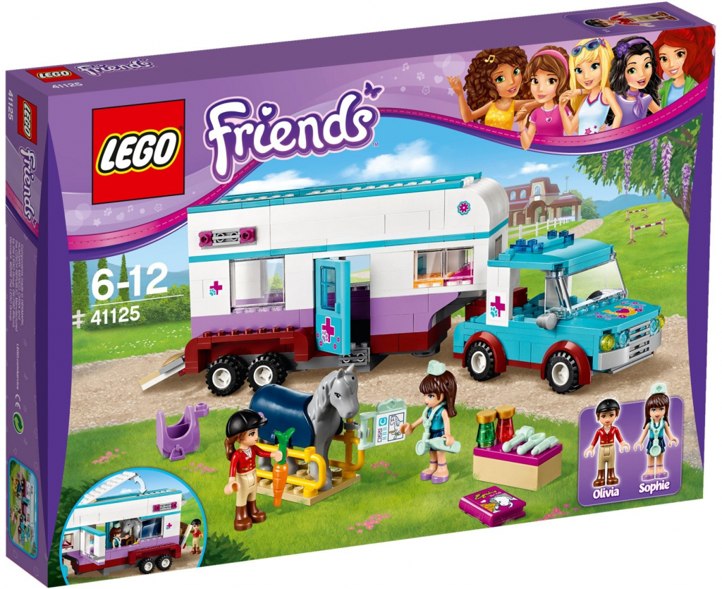 LEGO® FRIENDS 41125 kamion na přepravu koní od 124,9 € - Heureka.sk