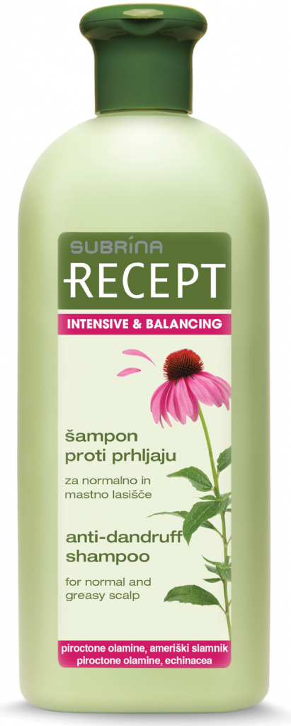 Subrína Recept Intensive šampón proti lupům na normální a mastnou pokožku 400 ml