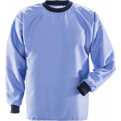 Fristads tričko do sterilného prostredia s dlhým rukávom 7R014 XA80 Stredne modrá