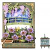 ROBOTIME Rowood 3D drevené puzzle Lekná s LED osvetlením 237 dielikov