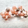 Súprava na balónikovú girlandu Rose gold - 3m