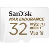 SanDisk Max Endurance microSDHC 32GB Class 10 U3 + adaptér