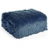 Eurofirany chlpatá Tifany 1 TMAVOMODRÁ deka 150X200