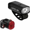 Lezyne Mini Drive 400 / Femto Usb Drive, set svetiel na bicykel - Black / Black