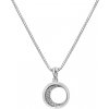 Hot Diamonds Luxusný strieborný náhrdelník s diamantom Celestial DP859 (retiazka, prívesok)