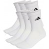 Ponožky adidas Cushioned Crew Socks 6 Pair Pack White/White/Black M