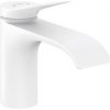 Umývadlová batéria Hansgrohe Vivenis s výpusťou matná biela 75010700