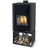 Krbová kachle FLAMINGO DELUXE PENTAI, čierna
