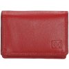 Double D dámska kožená peňaženka Fh séria červená