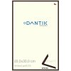 DANTIK rám na obraz 20x30 | ALU Dýha wenge tmavá (Sklo Čiré) (Vyrobené s láskou od nás)