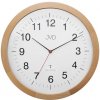 Drevené rádiom riadené hodiny JVD NR22009/68, 30cm