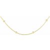 Olivie Choker guličková strieborná retiazka marry gold 5257