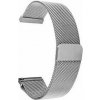 Tactical 640 Loop Magnetický Kovový Řemínek 20mm Silver