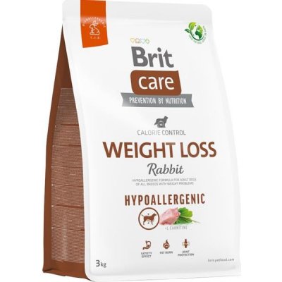 Brit Care Dog Hypoallergenic Weight Loss Rabbit 3 kg