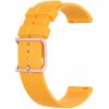 BStrap Silicone Rain remienok na Garmin Vivoactive 5, yellow