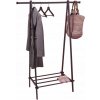 ModernHome YLT-0311 BLACK s policou čierny