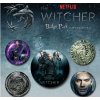 Netflix The Witcher: Dizajn – sada 5 odznakov
