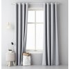 Moderné závesy svetlo sivé 140 x 280 cm