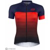 FORCE Ascent dámsky dres, modrá/červená S