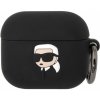Karl Lagerfeld 3D Logo NFT Karl Head silikónový obal pre AirPods 3 - čierny 3666339087821 - možnosť vrátiť tovar ZADARMO do 30tich dní