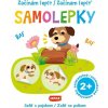 Začínam lepiť samolepky Zošit so psíkom
