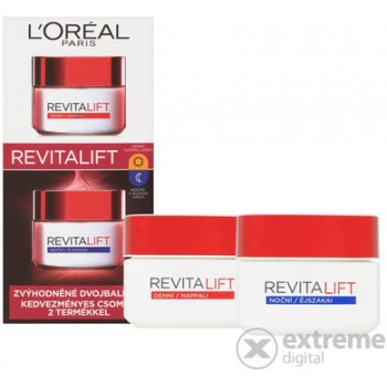 L'Oréal Revitalift denný a nočný krém 2 x 50 ml darčeková sada