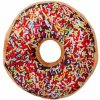Jahu Tvarovaný vankúš Donut farebná posýpka 38