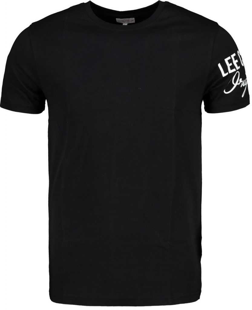 Lee Cooper pánske tričko Logo čierne