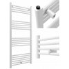 Vodný kúpeľňový radiátor Granitan 663 W 600 x 1400 mm biely