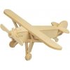 Woodcraft Drevené 3D puzzle Lietadlo