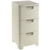 CURVER STYLE 3x14L Zásuvka 33 x 38 x 59,5 cm krémová 06604-885