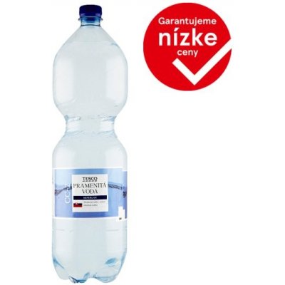 Tesco Pramenitá voda neperlivá 2 l