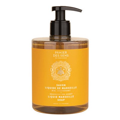 Panier des Sens Tekuté mydlo Regenerating Honey (Liquid Marseille Soap) 500 ml