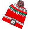 Slovakia Trend Čiapka s LED svetlom Strend Pro X-mas, červeno-zelená, L