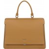 DIANA & CO Dámska aktovková taška crossbody aj do ruky horčicovo žltá