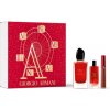 Giorgio Armani Sì Passione EDP 100 ml + EDP 15 ml + rtěnka Liquid Lipcolor 6,5 ml 209 Lip Maestro darčeková sada