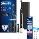 Elektrická zubná kefka Oral-B Smart 4 4500 Cross Action Black Edition