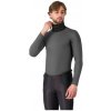 CASTELLI Cyklistické tričko s dlhým rukávom - FLANDERS 2 HIGH NECK - šedá