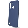 Púzdro SOLID SILICONE CASE pre MOTOROLA MOTO G8 POWER LITE - tmavo modré