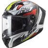 Moto prilba LS2 FF805 Thunder C Chase Gloss White Red - XL (61-62)