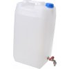 Aqbau® Plastová nádrž na pitnú vodu s mosadzným kohútikom 30 l