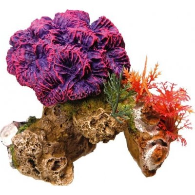 Kvalitná dekorácia do všetkých typov akvárií Nobby Coral Stone - Korál 13x10x12cm