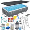 Záhradný bazén s kovovou konštrukciou 549x274x122cm 17v1 Bestway 56466N