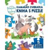 Kamaráti zvieratká kniha s puzzle - Sebastien Braun