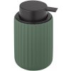 Wenko WENKO 24807100 - Dávkovač mydla BELLUNO 8x13,5 cm zelená/čierna WE0014 + záruka 3 roky zadarmo + záruka 3 roky zadarmo