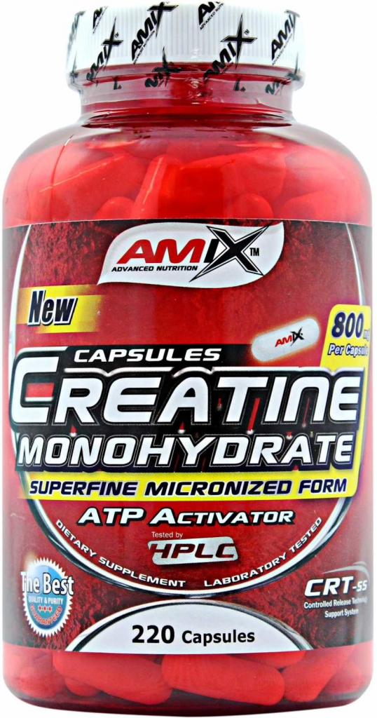 Amix Creatine Monohydrate 220 kapsúl